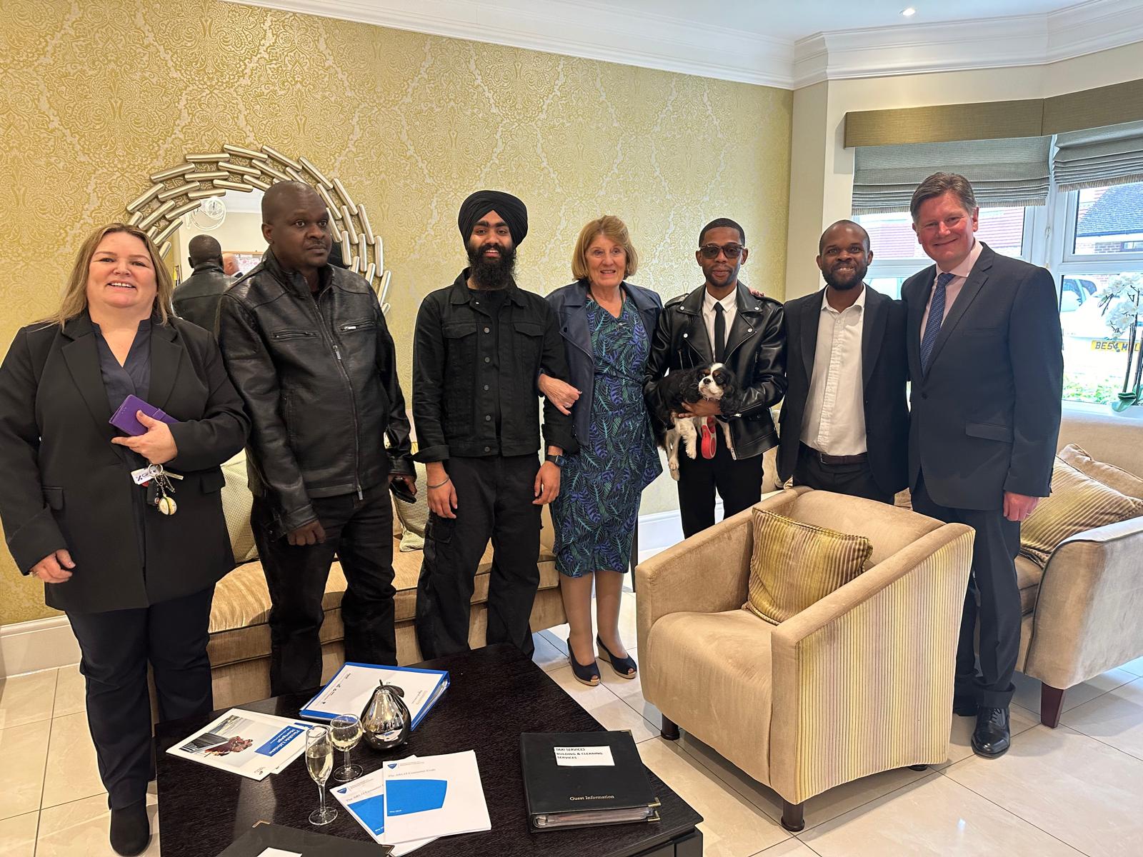 The Evergood Medicals team meeting local care sector partners