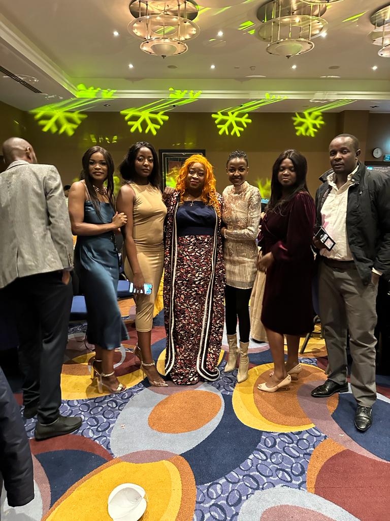 Evergood Medicals colleagues at a formal team celebration