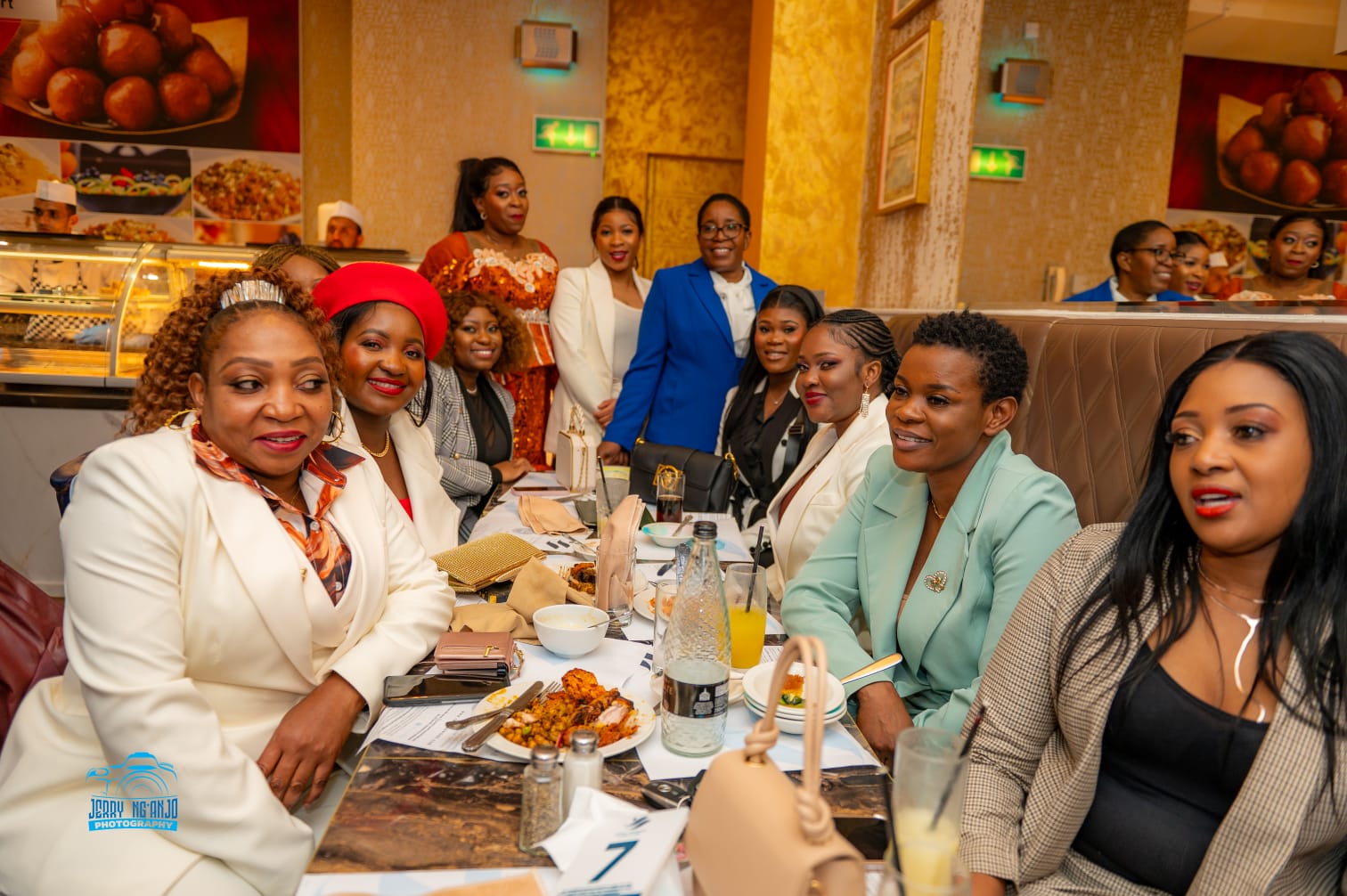 Evergood Medicals colleagues celebrating at a restaurant gathering